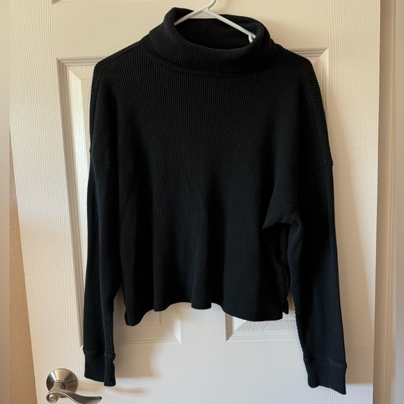 Abercrombie & Fitch Tops - Abercrombie & Fitch Soft A&F Cozy Waffle Knit Turtleneck